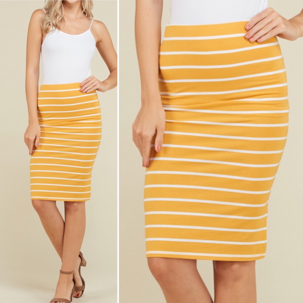 ✅NEW ARRIVAL➡️Striped Midi Skirt